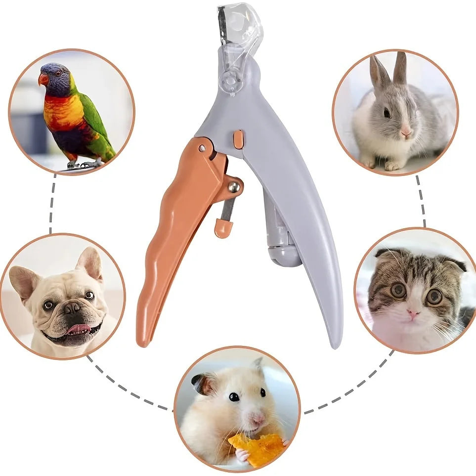 Tagliaunghie Professionale con Luce LED per Cani e Gatti