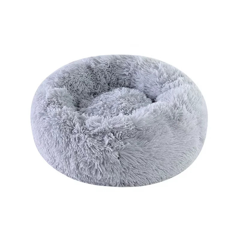 Cuccia Rotonda Morbida per Cani e Gatti – Letto Calmante in Peluche, Ultra Soffice e Confortevole