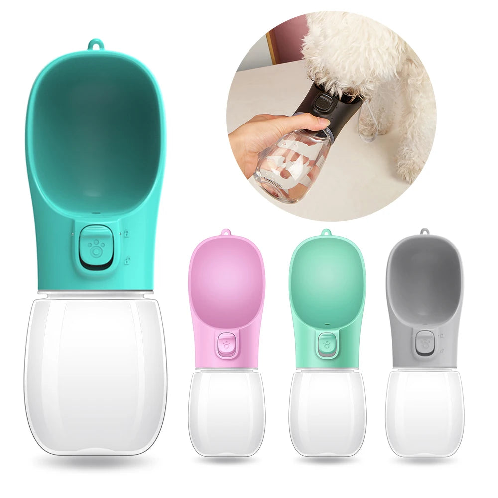 Borraccia Portatile per Cani e Gatti con Ciotola Integrata.